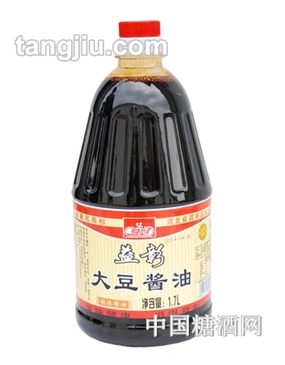 益彰大豆酱油1700ml