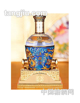 五粮液御用景泰蓝－龙腾四海750ml