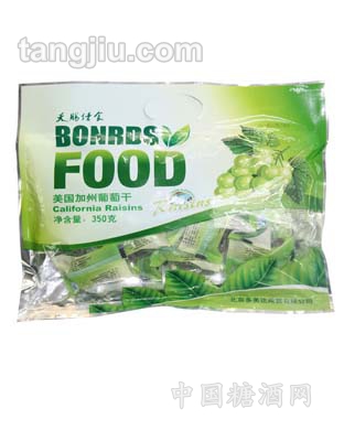 350g天赐佳食美国加州葡萄干