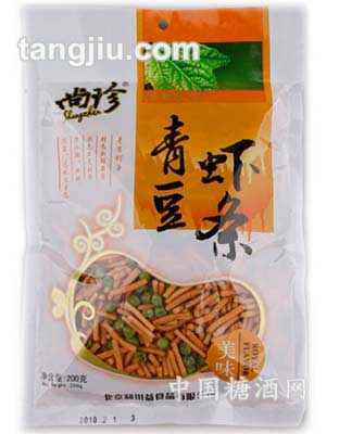 200g尚珍青豆虾条