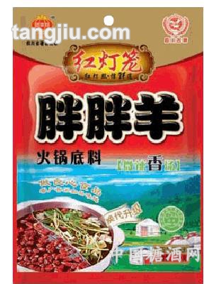 胖胖羊火锅底料香辣红汤150克