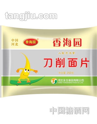 香海园刀削面片250克