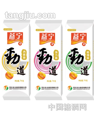 益宁精品袋劲道挂面1千克
