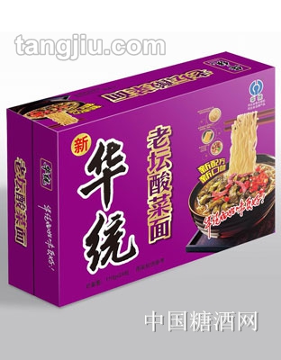 新华统老坛酸菜面110g