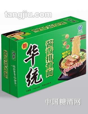 新华统酱香排骨面110g