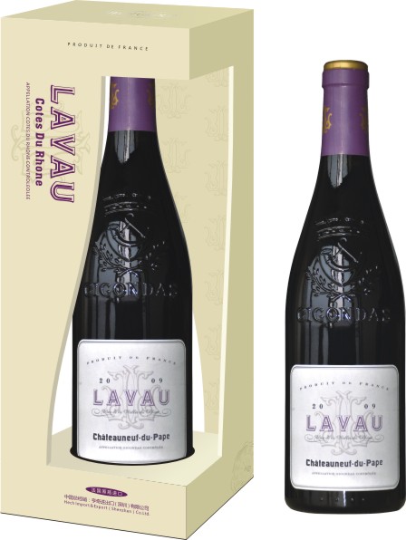 纳沃教皇新堡干红葡萄酒Lavau Chateauneuf Du Pape