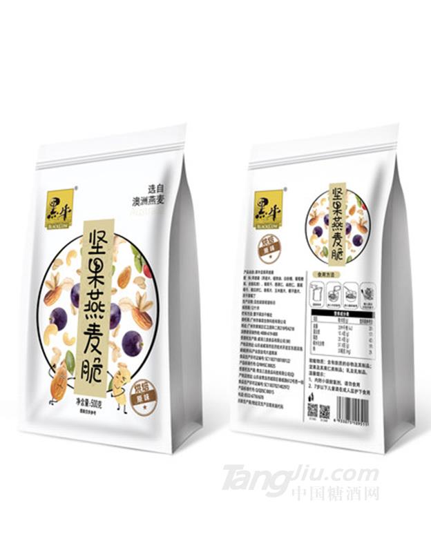 黑牛水果坚果混合麦片-500g