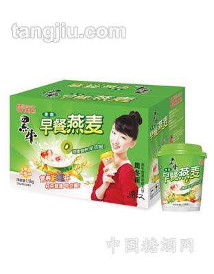 黑牛杯装早餐燕麦（果蔬）