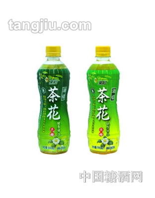 黑松油切茶花无糖(绿茶)-500ML