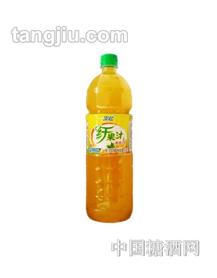 黑松纤果汁-香橙口味-2000ML