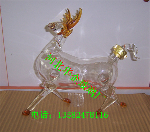供应新品工艺麒麟酒瓶