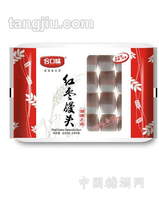 650克红枣馒头