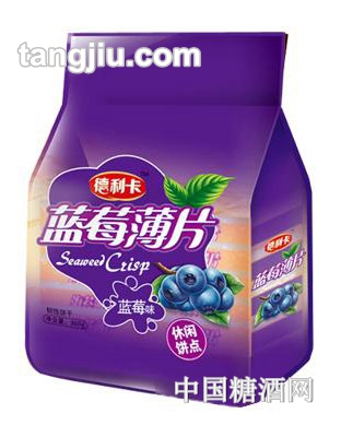 德利卡蓝莓味韧性饼干360g