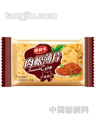 德利卡肉松薄片饼干