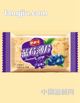 德利卡韧性饼干蓝莓味