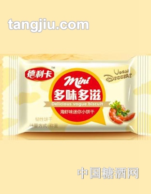 德利卡多味多滋海虾味韧性饼干