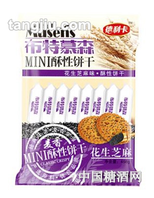 布特慕森花生芝麻味酥性饼干458g