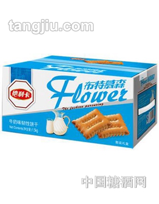 德利卡牛奶味韧性饼干1.5kg