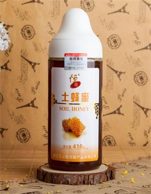 恒亮 农家天然土蜂蜜410克