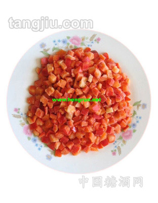 冷冻蔬菜水果-红椒丁