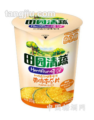 田园清蔬爽脆南瓜片35克