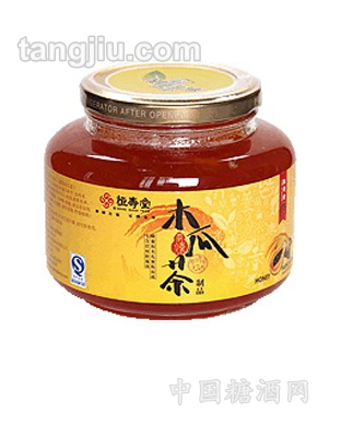 蜜炼木瓜茶