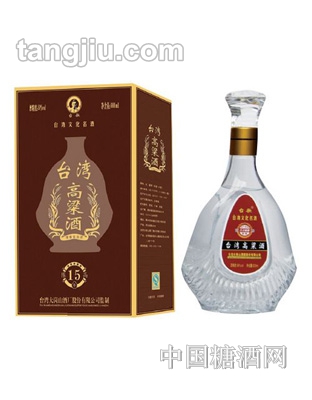台湾高粱酒58&#176;棕十五年600ml