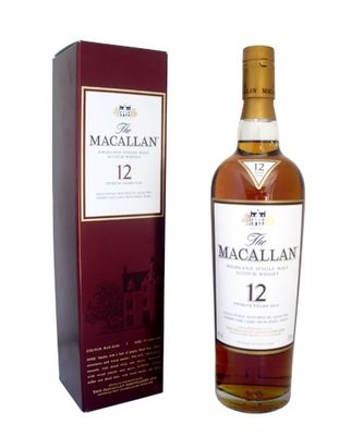 麦卡伦12年纯麦芽威士忌