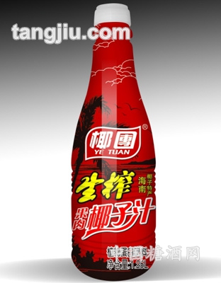 椰团果肉椰子汁1.25L