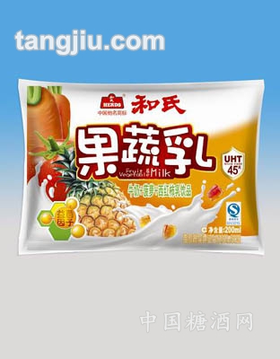 和氏果蔬乳菠萝牛奶