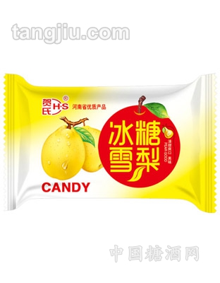 贺氏水果糖系列冰糖雪梨