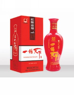 一桶天下红骏送福.