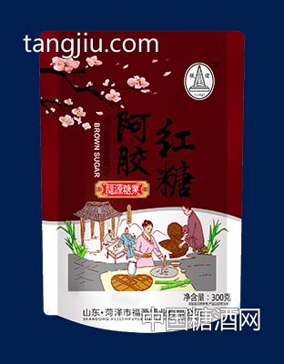 联谊-300克功能性红糖系列-阿胶红糖