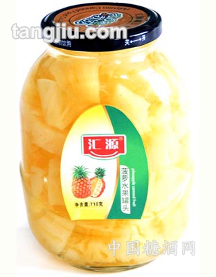 710g菠萝水果罐头