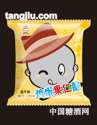 味乐多鸡蛋果仁脆花生味