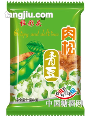 恒彩头肉松青豆