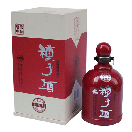 种子酒 白金级种子酒 经典柔和种子酒 浓香型40度460ml