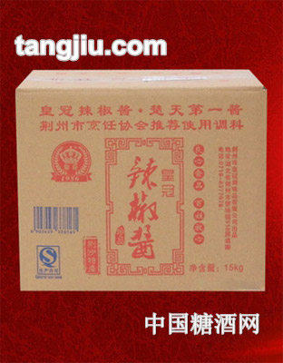 皇冠辣椒酱珍品15kg装