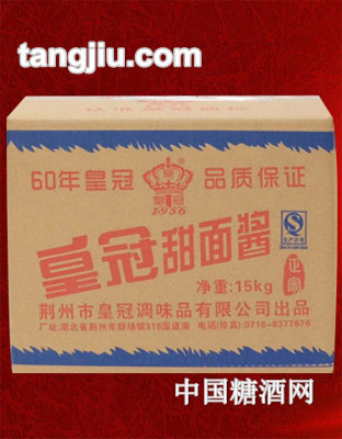 皇冠甜面酱15kg箱装