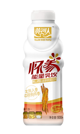 黄河人怀参能量乳红枣味 焦作原产怀山药饮料