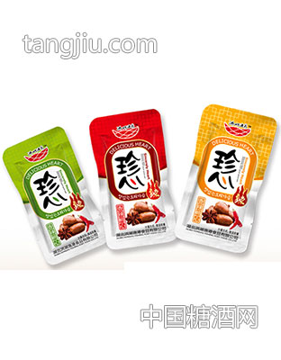 珍心香辣鸭心(16克)