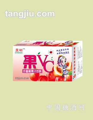 水蜜桃果汁饮料箱装