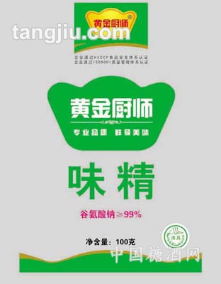 黄金厨师味精100克