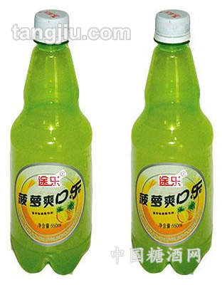 碳酸饮料菠萝爽口乐550ml