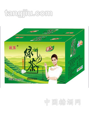 绿茶箱装500ml