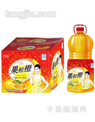 果汁饮料果粒橙2080ml箱