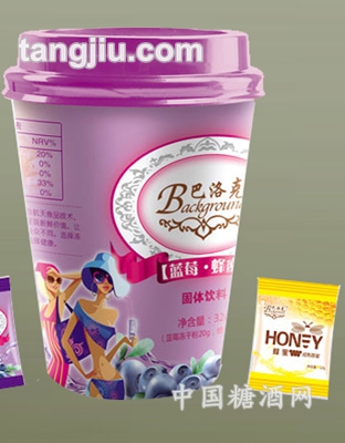 蓝莓蜂蜜茶固体饮料32G