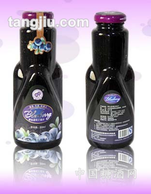 野生蓝莓浓缩汁饮瓶装350ml