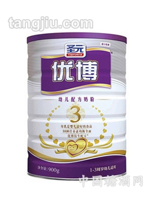 3段900g听装幼儿成长配方奶粉