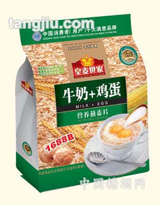 木糖醇营养燕麦片675g-牛奶+鸡蛋
